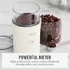 image:imageMarthaStewart ElectricCoffee amp Spice GrinderDual 25oz RemovableBowls StorageLidsStainless Steel BladesOne Touch Pulse Control2in1CompactBeans amp Spices Herbsamp Nuts Linen CreamLinen Cream